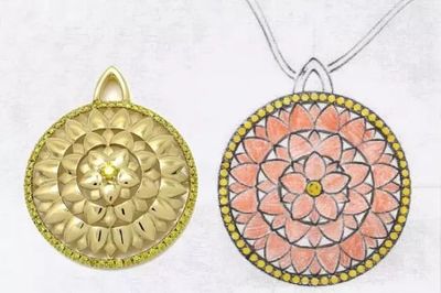 高清圖解 珠寶首飾設(shè)計(jì)的精妙加工全過程